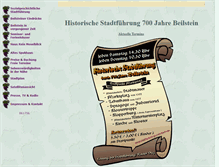 Tablet Screenshot of beilstein-stadtfuehrung.de